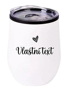 Vlastní text na cestovní termohrnek "BOWL"