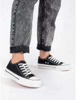 Originální dámské tenisky černé platforma Originální dámské tenisky černé platforma