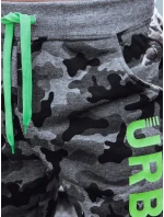 Pánské tepláky s potiskem moro antracit Dstreet model 21980058 - FashionStreet Pánské tepláky s potiskem moro antracit Dstreet model 21980058 - FashionStreet