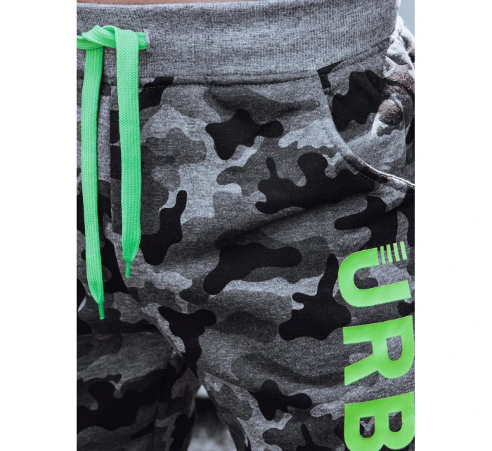 Pánské tepláky s potiskem moro antracit Dstreet model 21980058 - FashionStreet Pánské tepláky s potiskem moro antracit Dstreet model 21980058 - FashionStreet