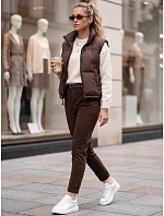 Dámské džíny Mom Fit s hnědým páskem FashionStreet UY3129 Dámské džíny Mom Fit s hnědým páskem FashionStreet UY3129