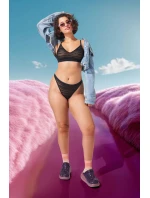 sloggi FREE Evolve PU Lace - BLACK - SLOGGI BLACK - SLOGGI