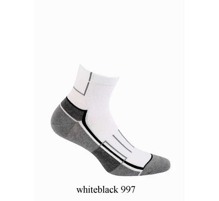 Pánské kotníkové ponožky Wola W 94.1N4 Ag+