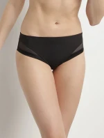 Dámské kalhotky DIM GENEROUS CLASSIC SLIP - DIM - černá