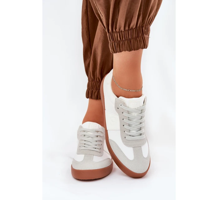 Dámské Tenisky Big Star RR274371 Bílá-Šedá