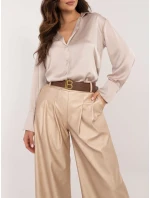 Spodnie DHJ SP model 20606098 beżowy - FPrice Spodnie DHJ SP model 20606098 beżowy - FPrice