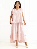 Spódnica IT SD model 22106997 jasny różowy - FPrice Spódnica IT SD model 22106997 jasny różowy - FPrice