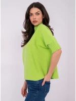 Jumper MI SW 0512.77 limetkově zelený Jumper MI SW 0512.77 limetkově zelený