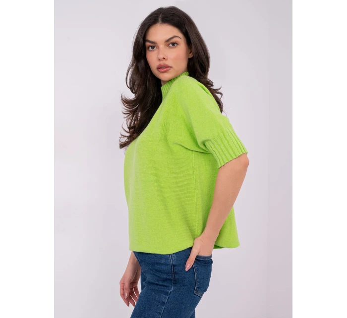 Jumper MI SW 0512.77 limetkově zelený Jumper MI SW 0512.77 limetkově zelený