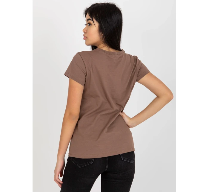 Dámské tričko RV TS 4623.40 hnědá Dámské tričko RV TS 4623.40 hnědá