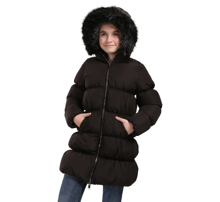 Dětský kabát NAX MONO black