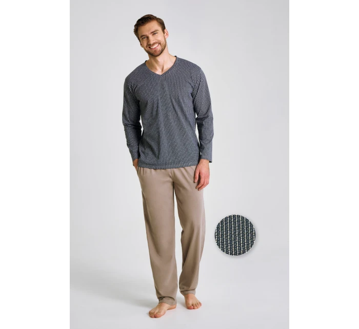 PÁNSKÉ DLOUHÉ PYŽAMO 3XL4XL model 21256542 - Taro PÁNSKÉ DLOUHÉ PYŽAMO 3XL4XL model 21256542 - Taro