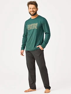 Pyžamo Key MNS 609 dlouhé rukávy M–2XL