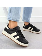 Dámské sportovní polobotky černé NEWS 8233