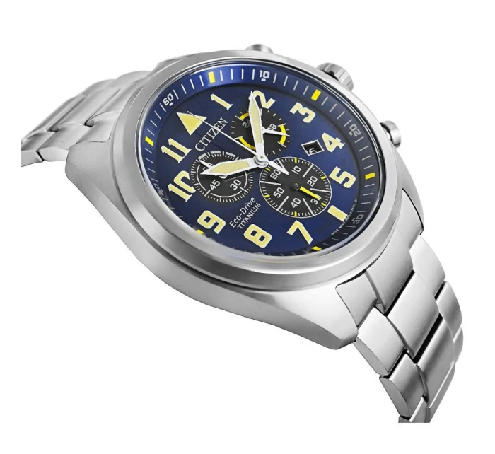 CITIZEN Super Titanium Eco-Drive pánské hodinky AT2480-81L + BOX