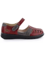 Dámská pohodlná prolamovaná obuv na suchý zip model 21953871 - Unisoft