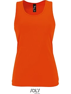 SOL'S Sporty TT Women Dámské sportovní tílko 25.2117 neon orange