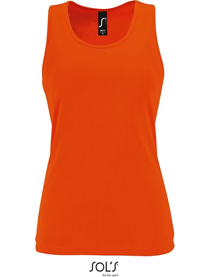SOL'S Sporty TT Women Dámské sportovní tílko 25.2117 neon orange SOL'S Sporty TT Women Dámské sportovní tílko 25.2117 neon orange