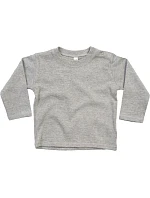 Babybugz BZ 11 Dětské tričko s dlouhým rukávem 71.0011 heather grey melange Babybugz BZ 11 Dětské tričko s dlouhým rukávem 71.0011 heather grey melange