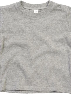 BZ 11 Dětské tričko s dlouhým rukávem model 22479890 heather grey melange - Babybugz