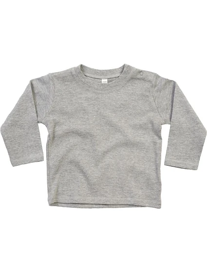 Babybugz BZ 11 Dětské tričko s dlouhým rukávem 71.0011 heather grey melange Babybugz BZ 11 Dětské tričko s dlouhým rukávem 71.0011 heather grey melange
