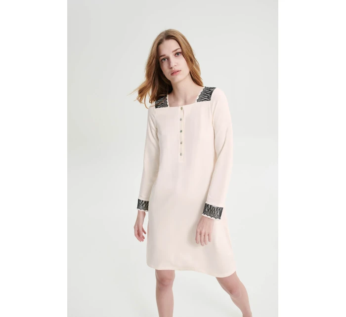 Noční košile s knoflíkovou légou model 18937154 - Vamp Noční košile s knoflíkovou légou model 18937154 - Vamp