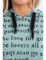 Tištěná sada tmavě mátová Tištěná sada tmavě mátová