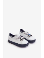 Dětské tenisky s přezkou bílo-modré Pennyn Dětské tenisky s přezkou bílo-modré Pennyn