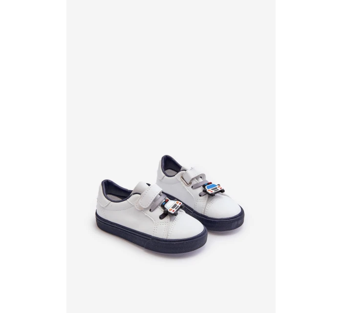 Dětské tenisky s přezkou bílo-modré Pennyn Dětské tenisky s přezkou bílo-modré Pennyn