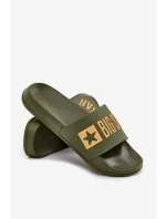 Pánské pantofle Big Star model 21706473 zelené - Big Star Shoes Pánské pantofle Big Star model 21706473 zelené - Big Star Shoes