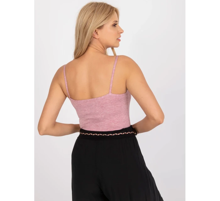 Dámský top BR TP 2040 tmavě růžový