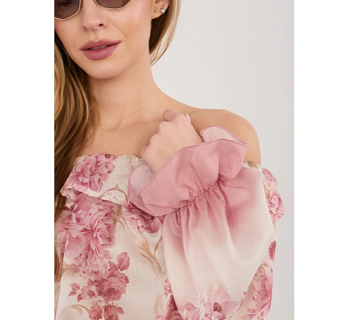 Bluzka IT BZ model 22041048 różowy - FPrice Bluzka IT BZ model 22041048 różowy - FPrice
