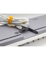 Herní klávesnice Ducky One 3 TKL Gaming USB US English stříbrná