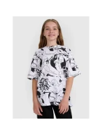 Dívčí tričko oversize s potiskem model 21816830 - 4F