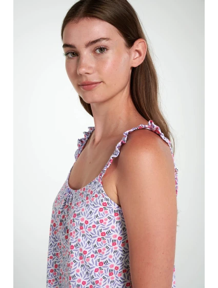 Noční košile s knoflíkovou légou model 19697144 - Vamp Noční košile s knoflíkovou légou model 19697144 - Vamp