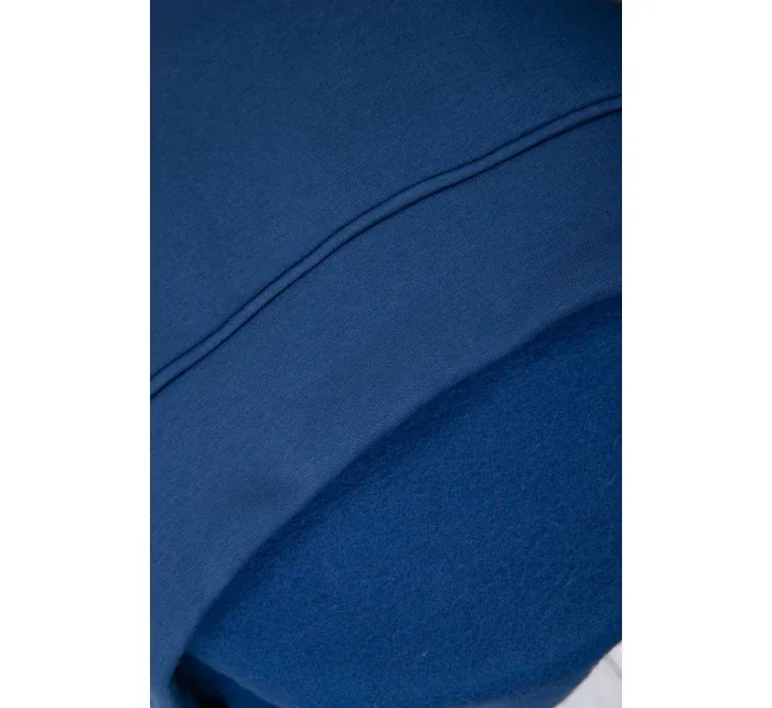 Zateplená mikina s kapucí z džínoviny