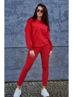 Bavlněná souprava California červený