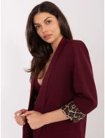 Marynarka DHJ MA  bordowy model 21421327 - FPrice