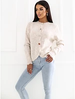 Sweter IR SW model 22550386 jasny beżowy - FPrice Sweter IR SW model 22550386 jasny beżowy - FPrice