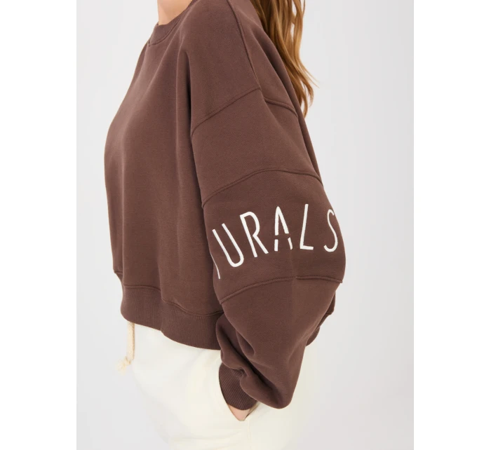 Mikina NS BL NS26117.02 hnědá