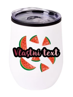 Personalizovaný termohrnek "bowl" s ovocem a textem 