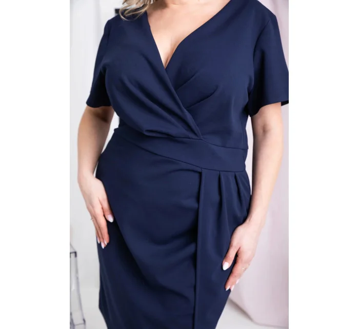 Dámské šaty model 18587035 modré - Karko