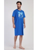 Pánská noční košile s krátkým rukávem Mountain