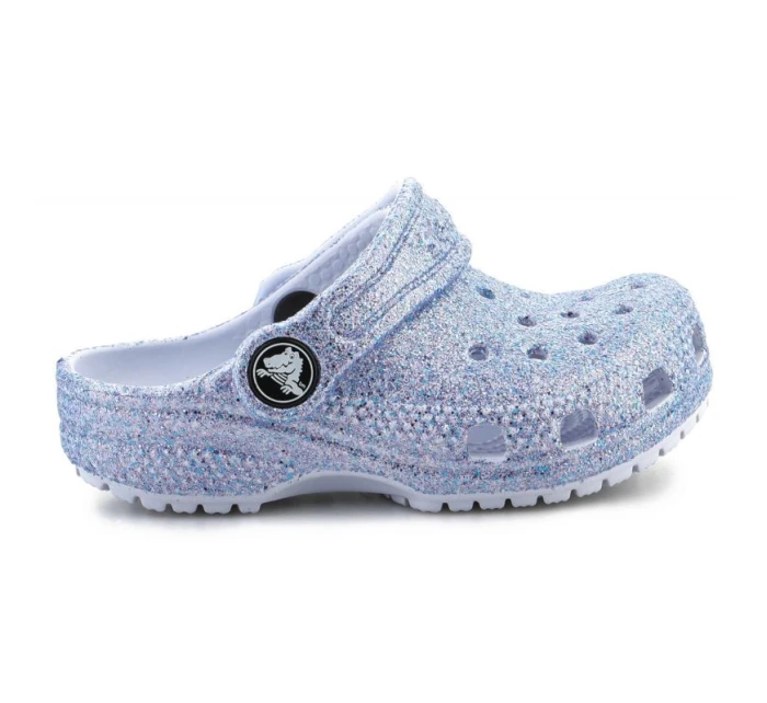 Crocs Classic Glitter Clog T Jr 206992-4PC dětské dřeváky Crocs Classic Glitter Clog T Jr 206992-4PC dětské dřeváky