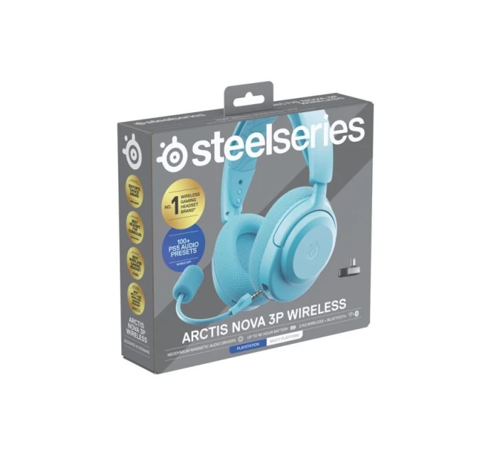 Bezdrátová sluchátka  Nova 3P pro Aqua model 21716745 - Steelseries