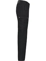 Daiber JN 877 (25-28) Pracovní cargo kalhoty - Solid 02.877S black