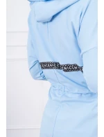 Delší zadní plášť modrý Delší zadní plášť modrý