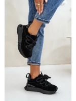 Dámské Zamszové Tenisky Na Platformě S Hlavním Šněrováním Artiker 54C1464 Černé Dámské Zamszové Tenisky Na Platformě S Hlavním Šněrováním Artiker 54C1464 Černé
