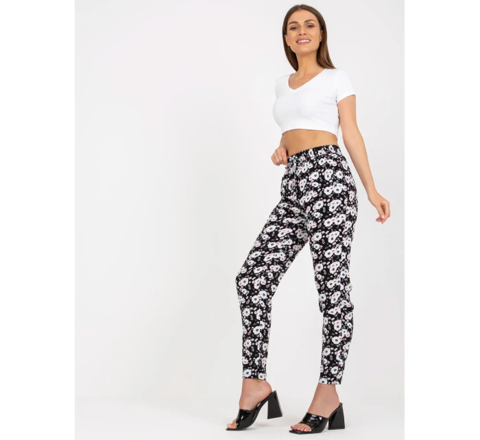 Kalhoty D73771M61869M černobílé Kalhoty D73771M61869M černobílé