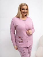 Pyžamo DU PI FP 509.99P tmavě růžové